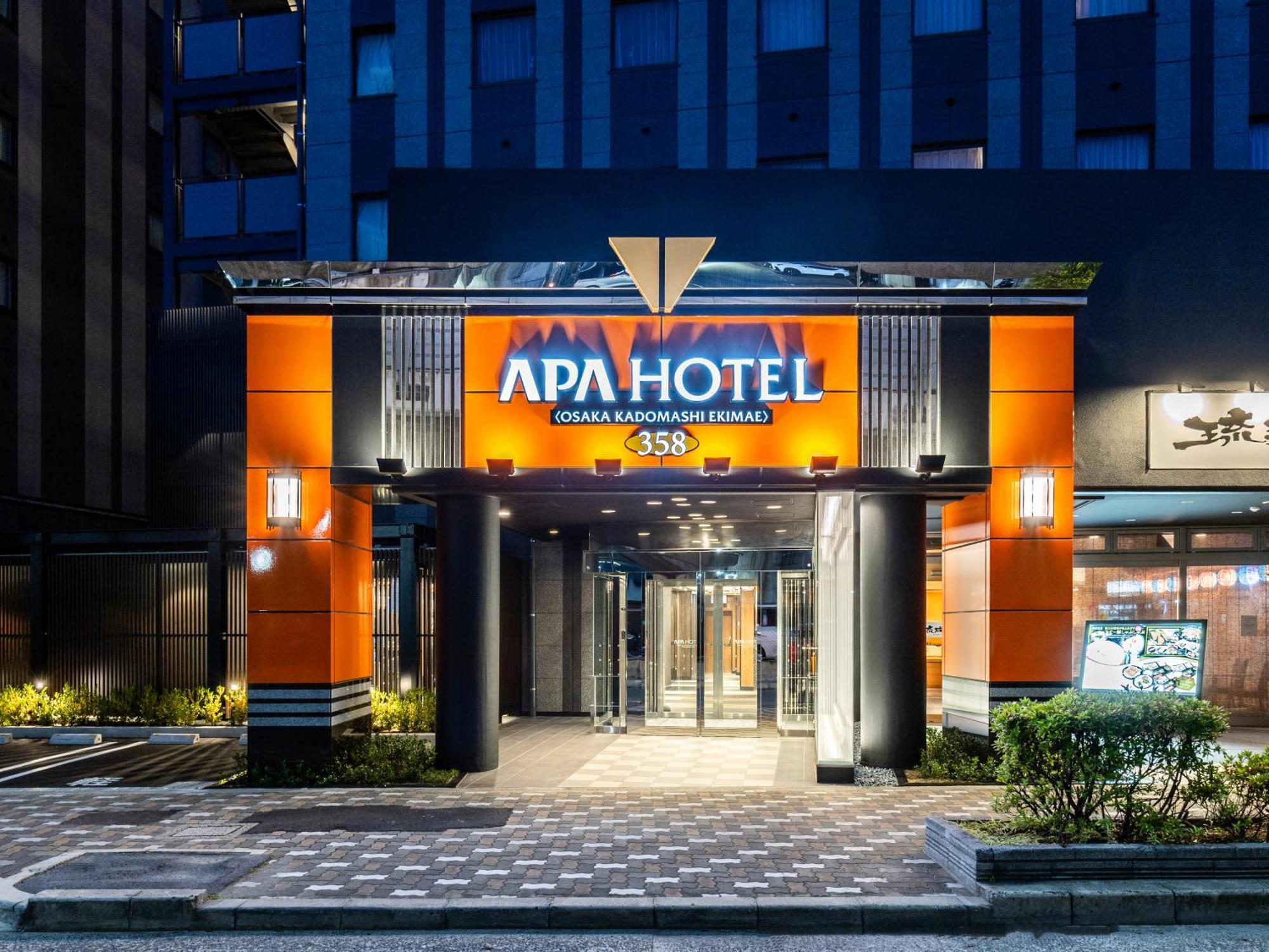Apa Hotel Osaka Kadomashi Ekimae Buitenkant foto